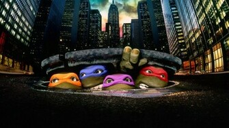 The Big City Teenage Mutant Ninja Turtles Wallpaper