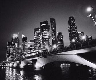 New York Skyline Black And White Wallpaper