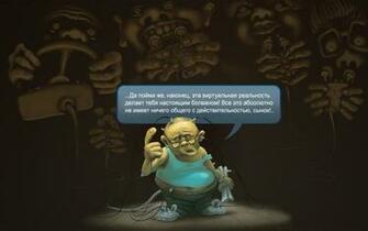 Virtual Reality Dark Humor Funny Wallpaper