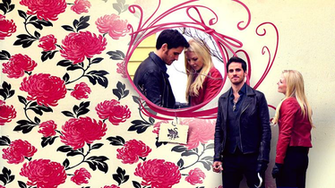 Emma And Hook Wallpaper