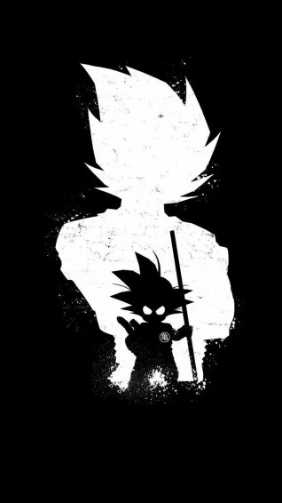 Goku Anime Dark Black 4k iPhone 6s Plus Pixel Xl One 3t HD Wallpaper