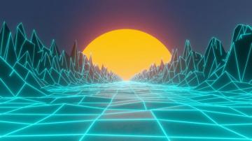 Vaporwave Background By Camilecolimard