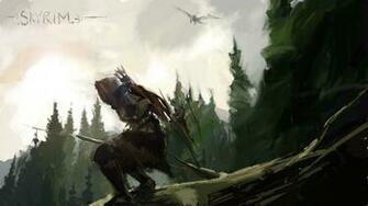 Awesome Skyrim Wallpaper Journey Of Bokou