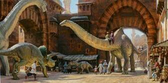Dinotopia By James Gurney Hidden Art Fantasy