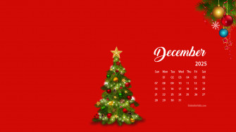 December Desktop Wallpaper Calendar