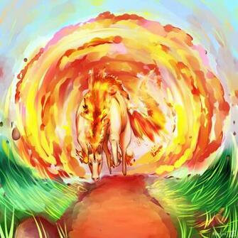 Rapidash S Firewhirl By Aralynx