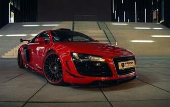 Audi R8 Red Car HD Wallpaper