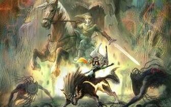 Link Wallpaper Horseback Myspace Background