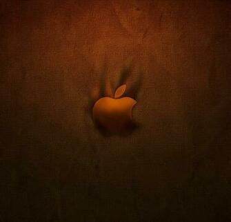 Musky Brown Apple Logo Wallpaper High Definition