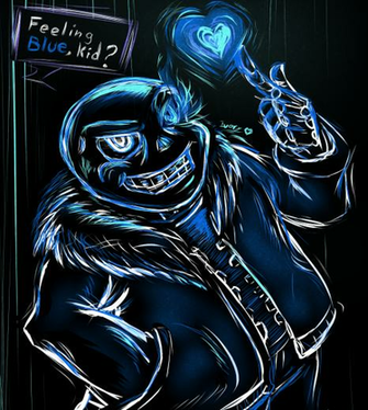 Feeling Blue Undertale By Blakmy