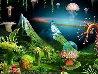 Alien World Wallpaper