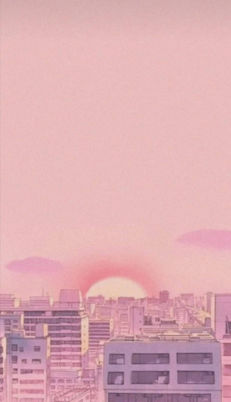 Aesthetic Pink Anime Wallpaper