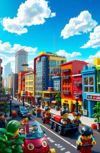 Lego City Wallpaper