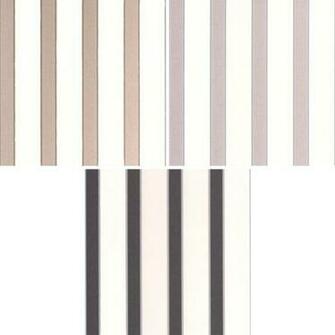 Duke White Striped Glitter Metallic Textured Wallpaper Roll