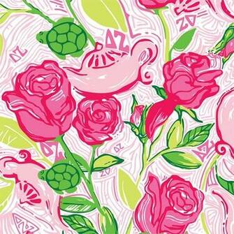 Lilly Pulitzer Sorority Cell Phone Case iPhone