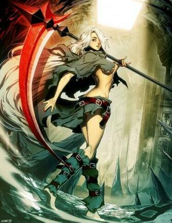 Deviantart Wallpaper Scythe Fantasy Art Anime