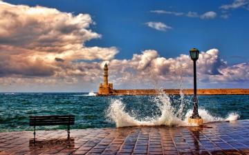 Summer The Lighthouse HD Wallpaper