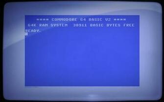 Commodore Prompt Wallpaper Desktop HD iPad iPhone