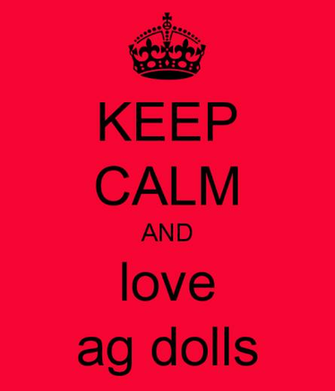 Keep Calm And Love American Girl Dolls
