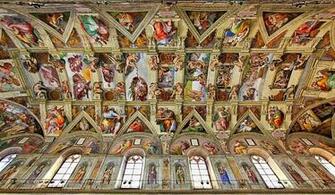 Sistine Chapel Wallpaper Top Background