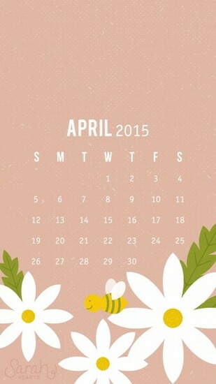 With Calendar iPhone Quote Home Screen Wallpaper