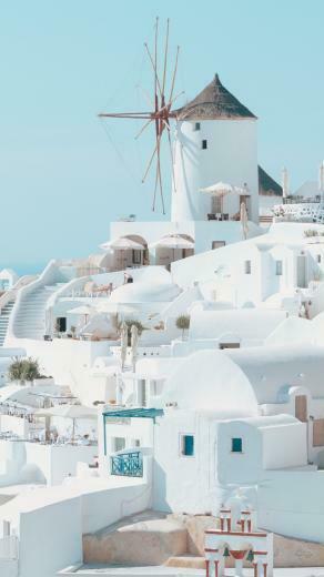 Santorini Wallpaper