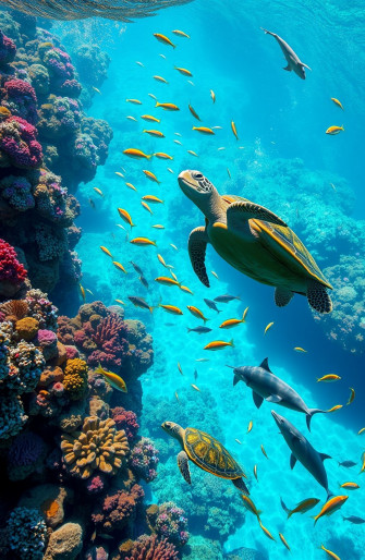 HD Ocean Sea Life Wallpaper