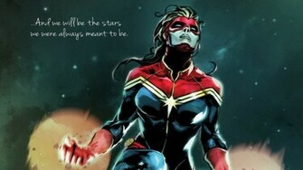Captain Marvel Computer Wallpaper Desktop Background