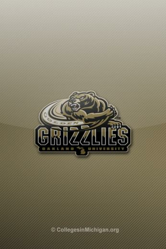 Thumbs Oakland Grizzlies iPhone Wallpaper