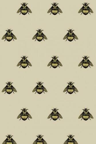 Timorous Beasties Fabric Napoleon Bee I Love Motifs But It