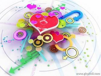 Very Beautiful Vivid Colorful Love Wallpaper For Computers E