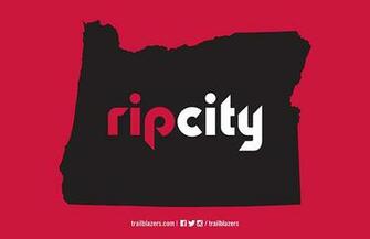 Rip City Oregon Placards Portland Trail Blazers