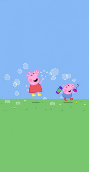Peppa Pig Wallpaper Ideas Bubbles