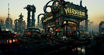 Dieselpunk Car Factory By Firehead65