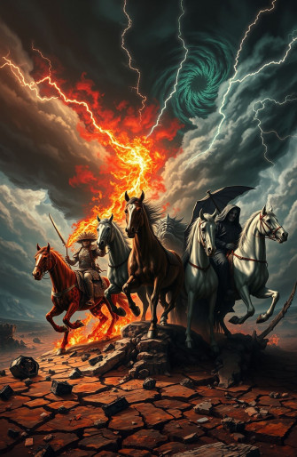 Four Horsemen Of The Apocalypse Wallpaper