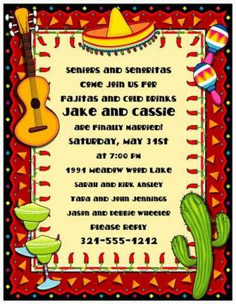 Mexican Fiesta Border Party Paper No