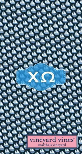 Chi Omega iPhone Monogram Background Using Monogramapp By Liana Louie
