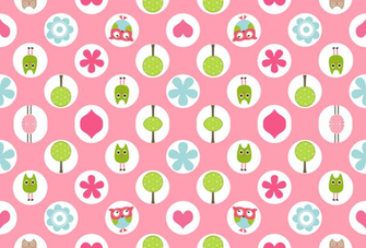 Owls Wallpaper For Kids Whimsy Dots