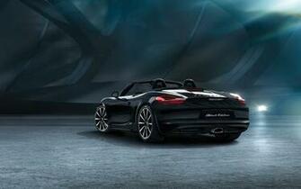 Porsche Boxster Black Edition Wallpaper HD Car
