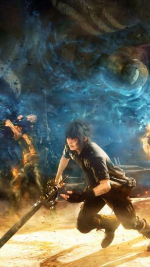 Prompto Argentum Apple iPhone Wallpaper