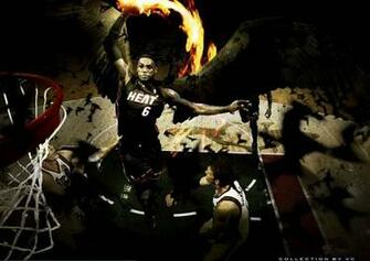Lebron James Dark Matter Miami Heat Wallpaper