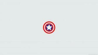 Captain America Minimal Shield Wallpaper Miscellaneous Clean