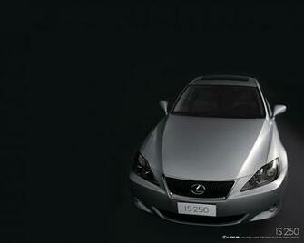 Lexus Is Black Desktop Pc And Mac Wallpaper