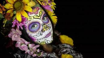 Sugar Skull Computer Wallpaper Desktop Background Id