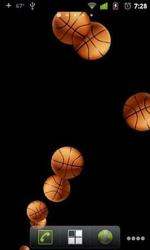 Bigger Basketball Live Wallpaper For Android Screenshot