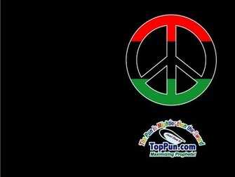 African American Peace Sign