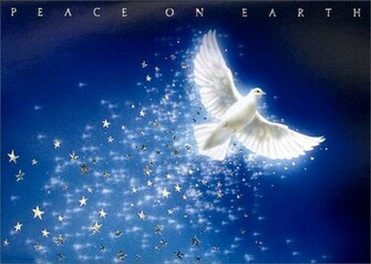 Christmas Dove Wallpaper