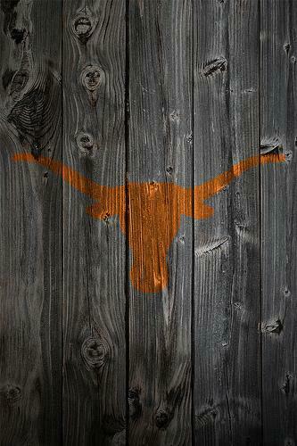 Texas Longhorn Background Wallpaper Longhorns Wood iPhone