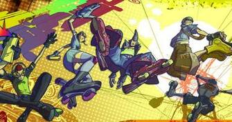 Videospel Jet Set Radio Future Wallpaper