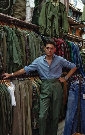 Vintage Clothing Menswear Discount Wallpaper